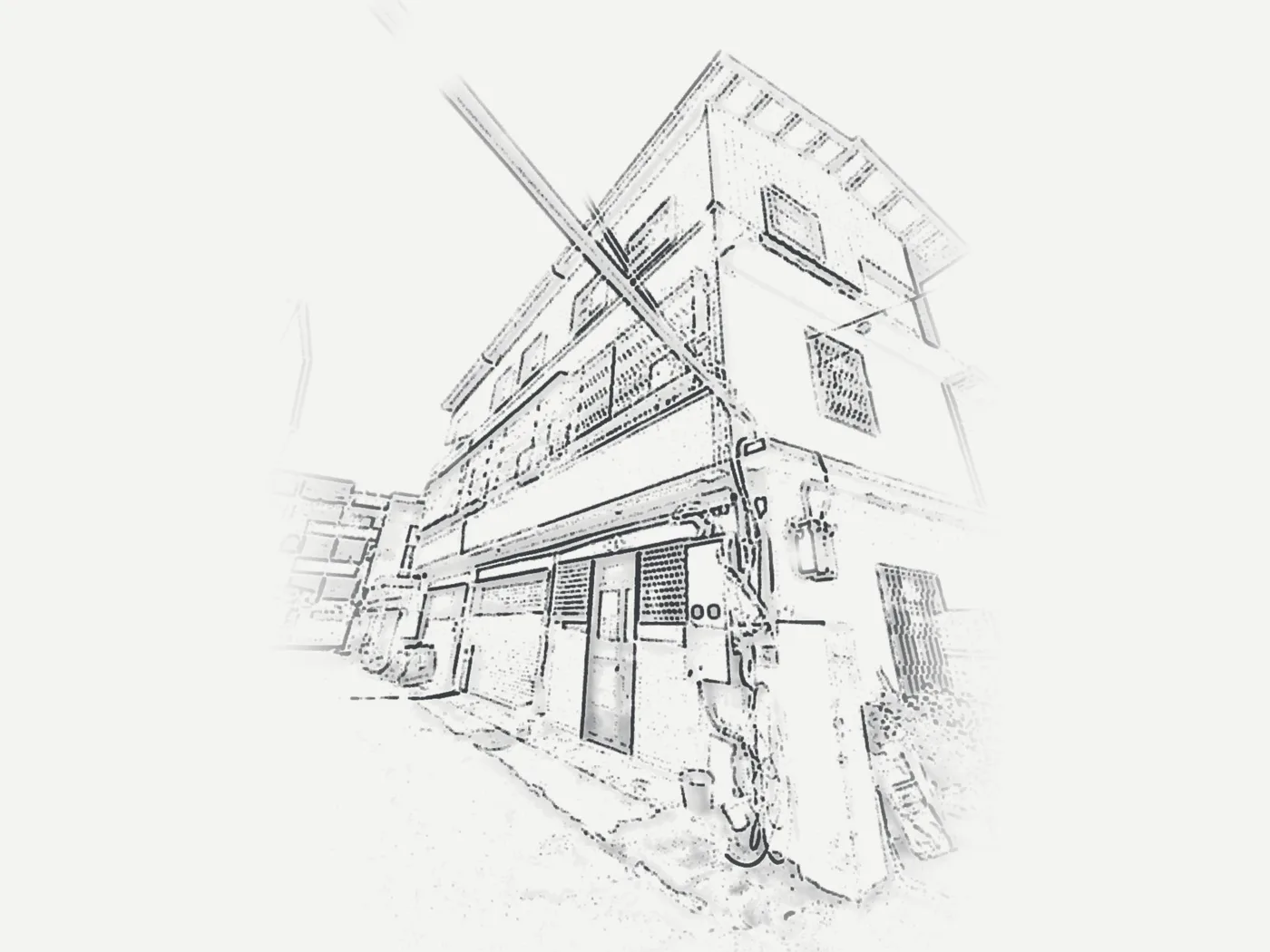 建禎台中豐原廠房手繪圖
